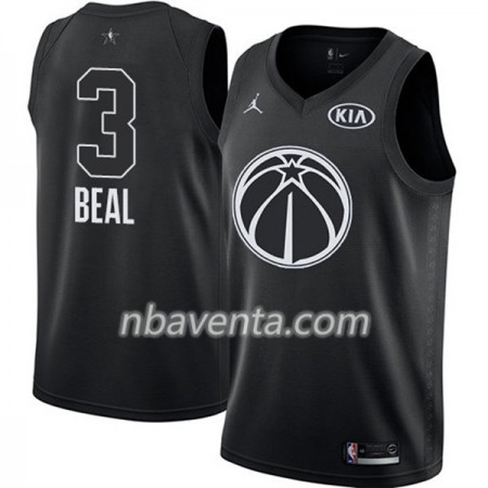 Camiseta Hombre Washington Wizards Bradley Beal 3 2018 All Star Jordan Brand Negro Swingman Camiseta Hombre Washington Wizards Bradley Beal 3 2018 All Star Jordan Brand Negro Swingman